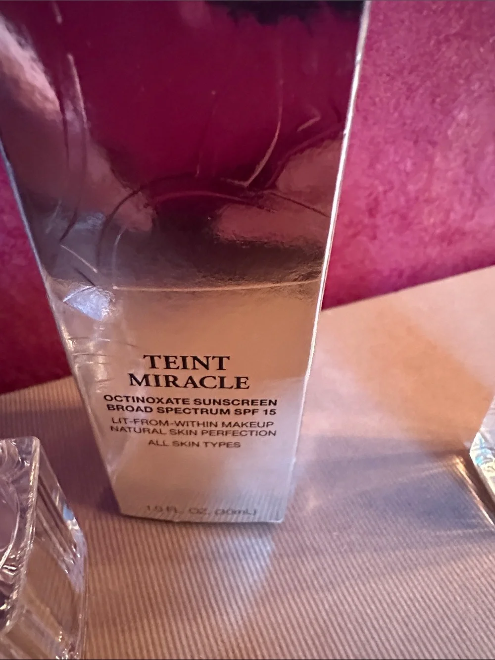 Lancome Teint Miracle Liquid Foundation — Warm Beige Buff